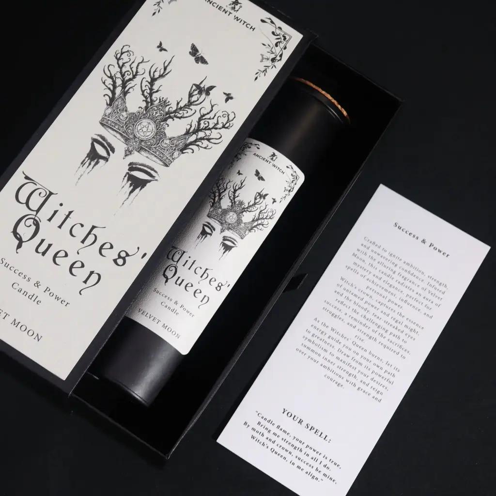 Ancient Witch Ritual Candles – Witches’ Queen | www.artisangoods.co.uk 5