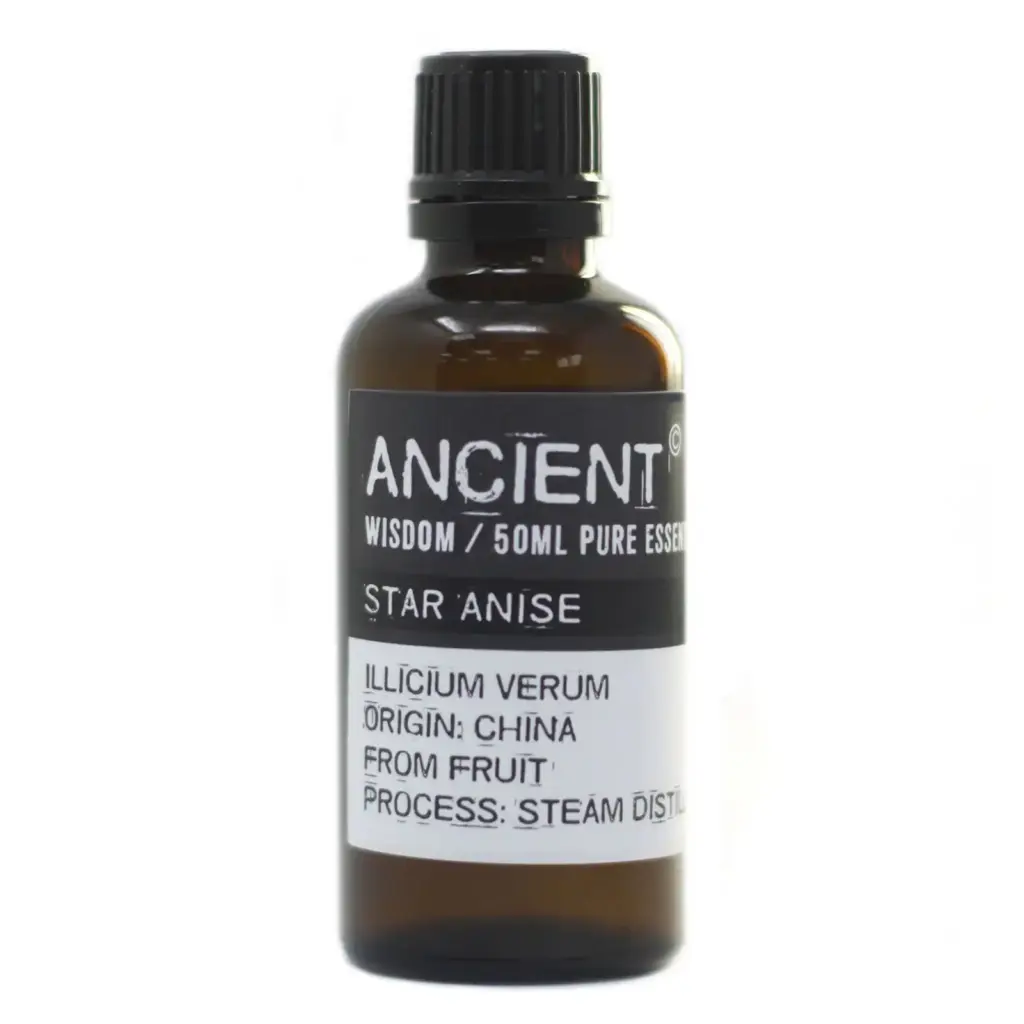 Aniseed China Star (Star Anise) Essential Oil 50ml | www.artisangoods.co.uk