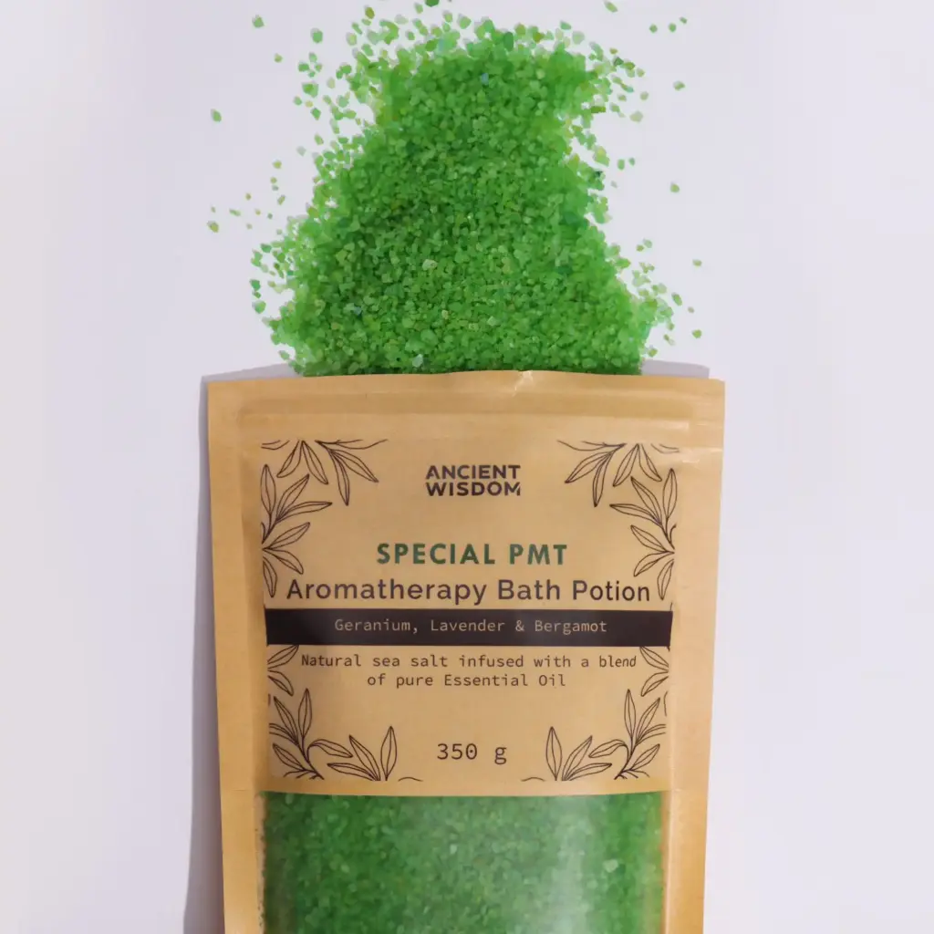 Aromatherapy Bath Potion in Kraft Bag 350g – PMT | www.artisangoods.co.uk