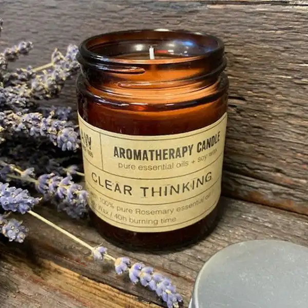 Aromatherapy Candle – Clear Thinking | www.artisangoods.co.uk 2 Aromatherapy Candle – Clear Thinking | www.artisangoods.co.uk 1