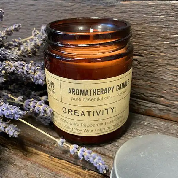 Aromatherapy Candle – Creativity | www.artisangoods.co.uk 3 Aromatherapy Candle – Creativity | www.artisangoods.co.uk 2