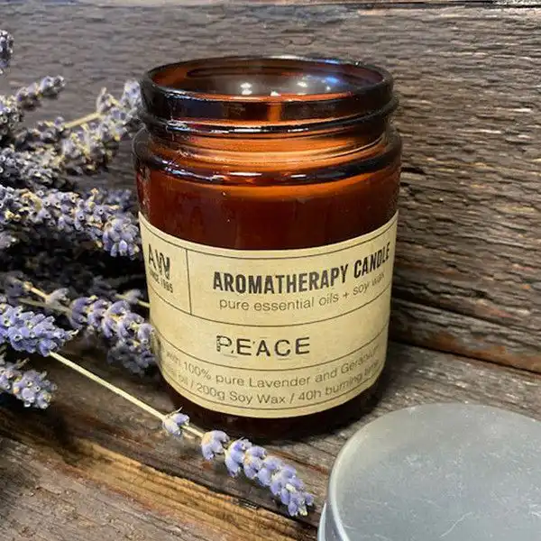Aromatherapy Candle – Peace | www.artisangoods.co.uk 2 Aromatherapy Candle – Peace | www.artisangoods.co.uk 1