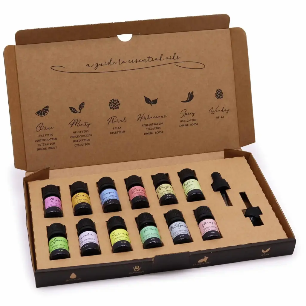 Aromatherapy Essential Oil Set – Spring | www.artisangoods.co.uk