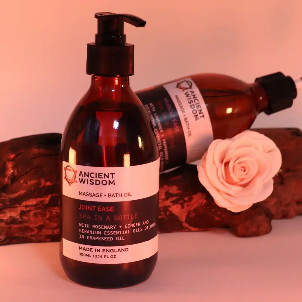 Aromatherapy Massage and Bath Oil – Joint Ease 300ml | www.artisangoods.co.uk 2