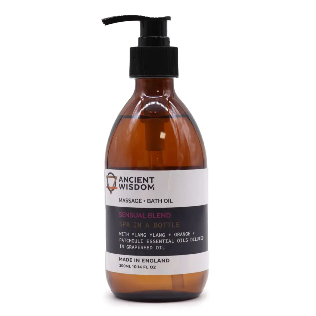 Aromatherapy Massage and Bath Oil – Sensual 300ml | www.artisangoods.co.uk Aromatherapy Massage and Bath Oil – Sensual 300ml | www.artisangoods.co.uk
