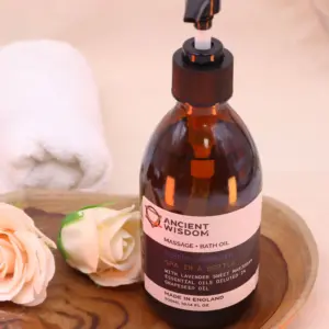 Aromatherapy Massage and Bath Oil – Sleepy Lavender 300ml | www.artisangoods.co.uk 2