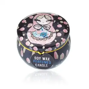 Art Tin Candle – Assorted Design – Russian Dolls – Dolly Blue | www.artisangoods.co.uk 13