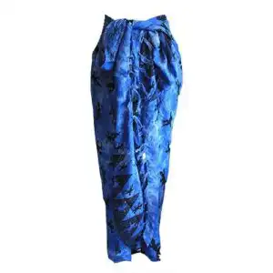 Bali Gecko Sarongs – Blue | www.artisangoods.co.uk 1