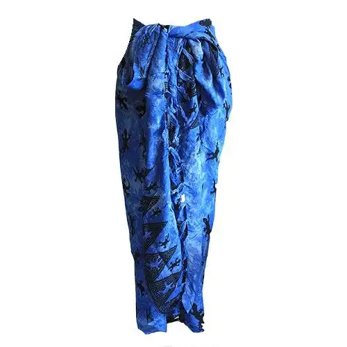 Bali Gecko Sarongs – Blue | www.artisangoods.co.uk 2 Bali Gecko Sarongs – Blue | www.artisangoods.co.uk 1