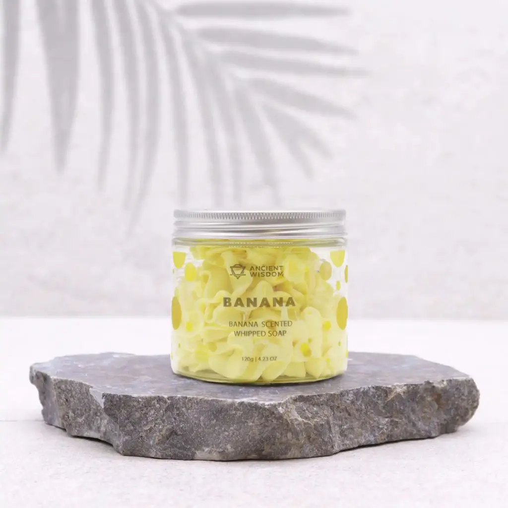 Banana Whipped Soap 120g | www.artisangoods.co.uk 2