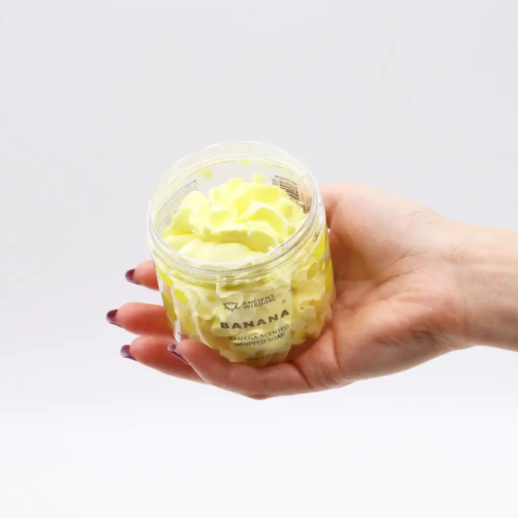Banana Whipped Soap 120g | www.artisangoods.co.uk 3