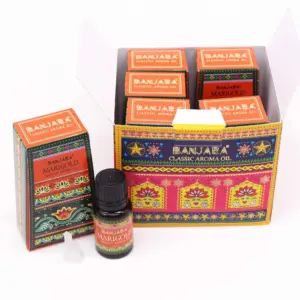 Banjara Indian Fragrance Oil 10ml – Marigold | www.artisangoods.co.uk 2