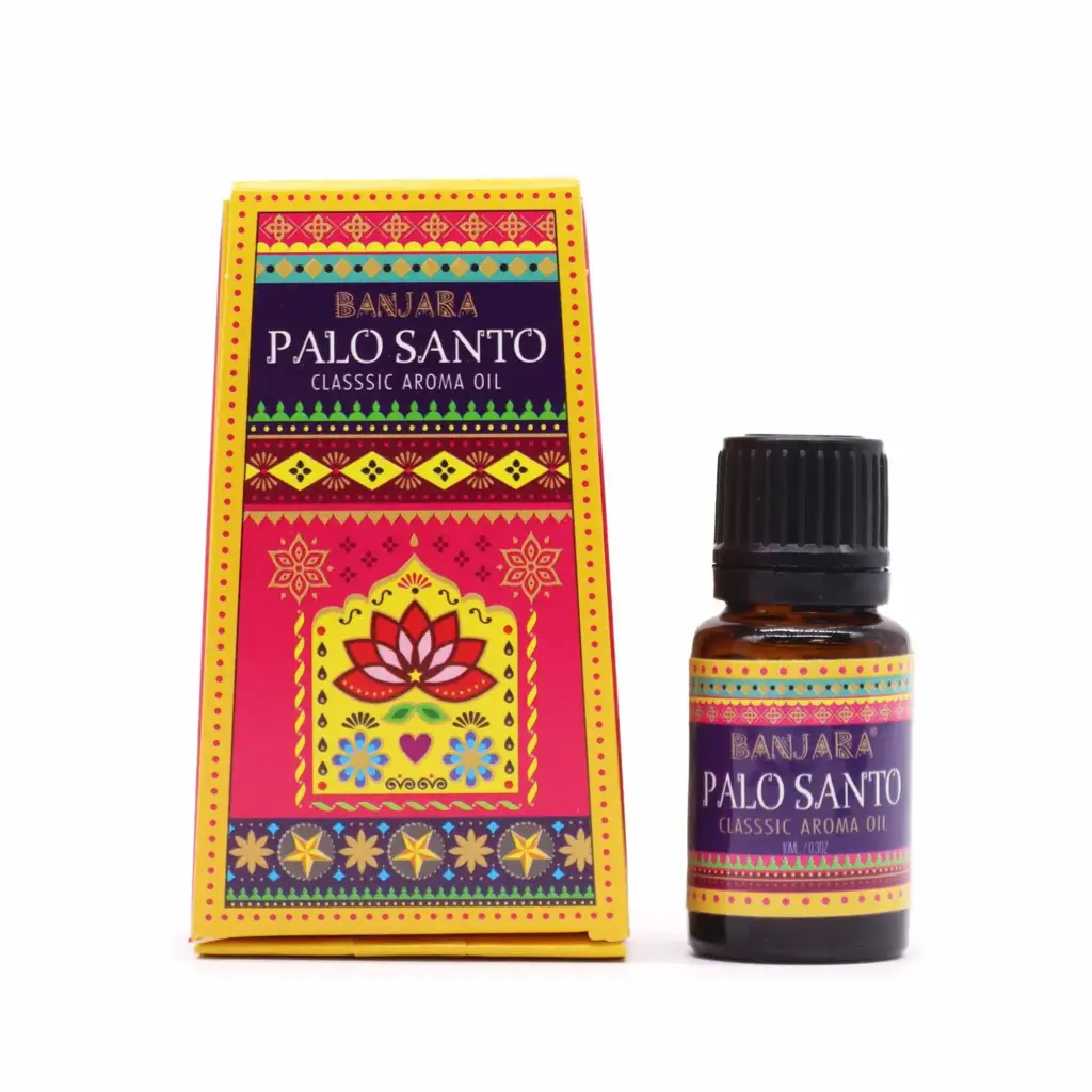 Banjara Indian Fragrance Oil 10ml – Palo Santo | www.artisangoods.co.uk