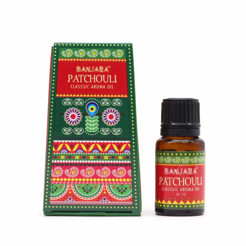 Banjara Indian Fragrance Oil 10ml – Pathchouli | www.artisangoods.co.uk