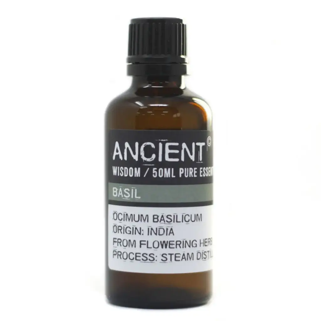 Basil Essential Oil 50ml | www.artisangoods.co.uk