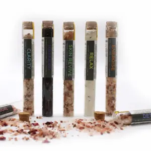 Bath Salts in Vials – Gift Pack of 7 | www.artisangoods.co.uk 3