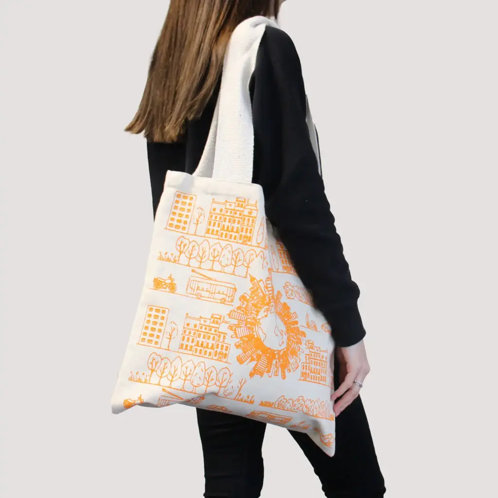 Big Cotton Shopping Bag – 38x42cm – Sea Life – 10oz | www.artisangoods.co.uk 7