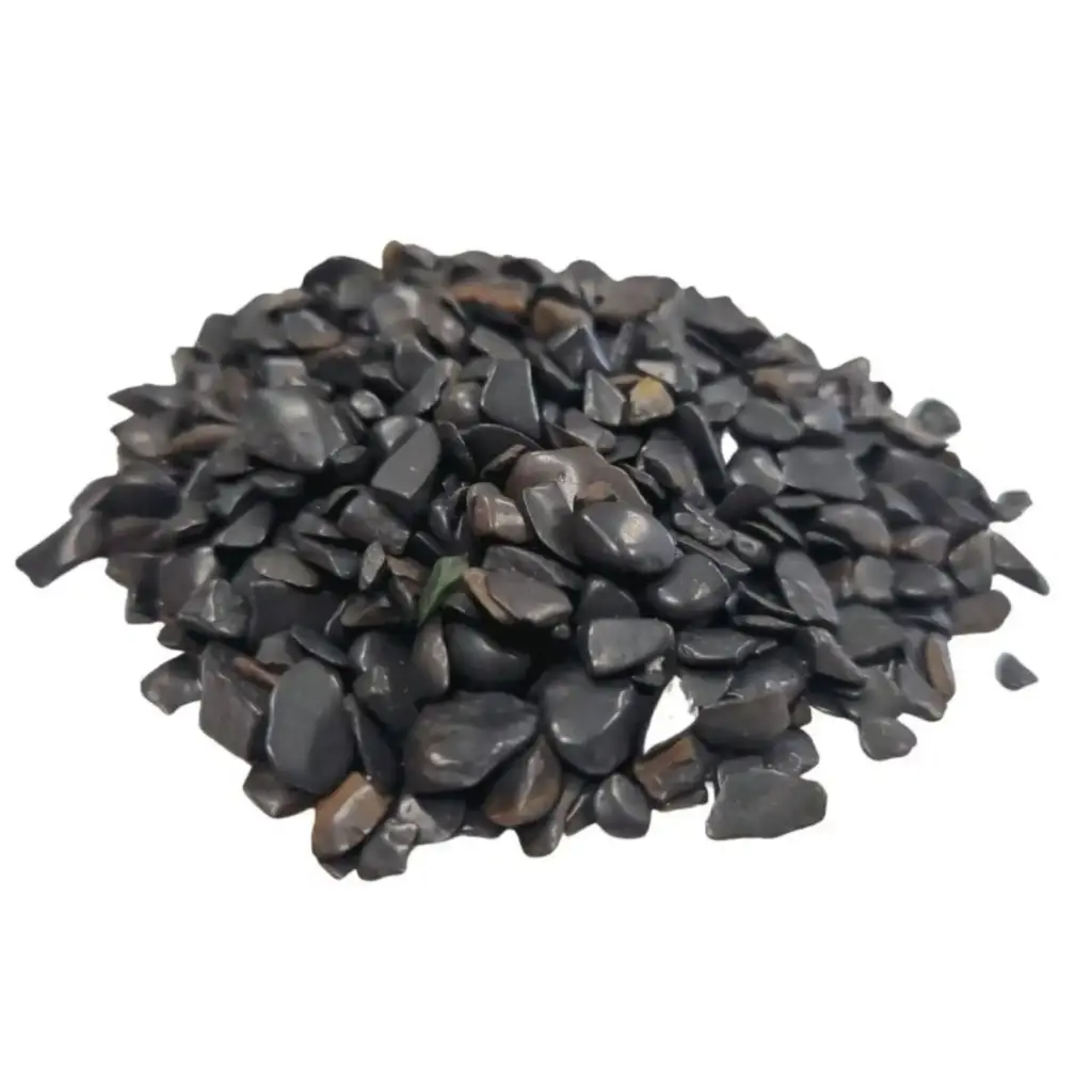 Black Tourmaline Gemstone Chips Bulk – 1KG | www.artisangoods.co.uk