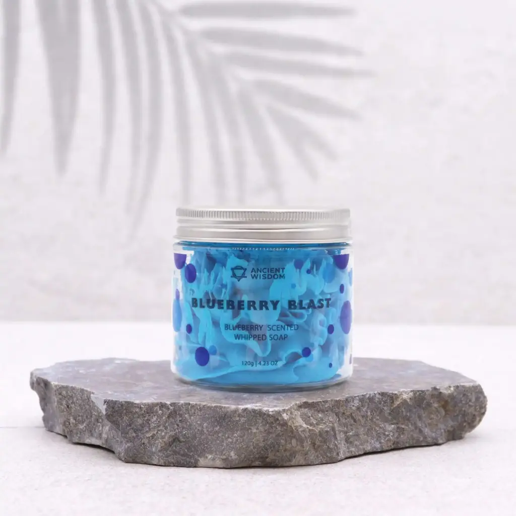 Blueberry Whipped Soap 120g | www.artisangoods.co.uk 2