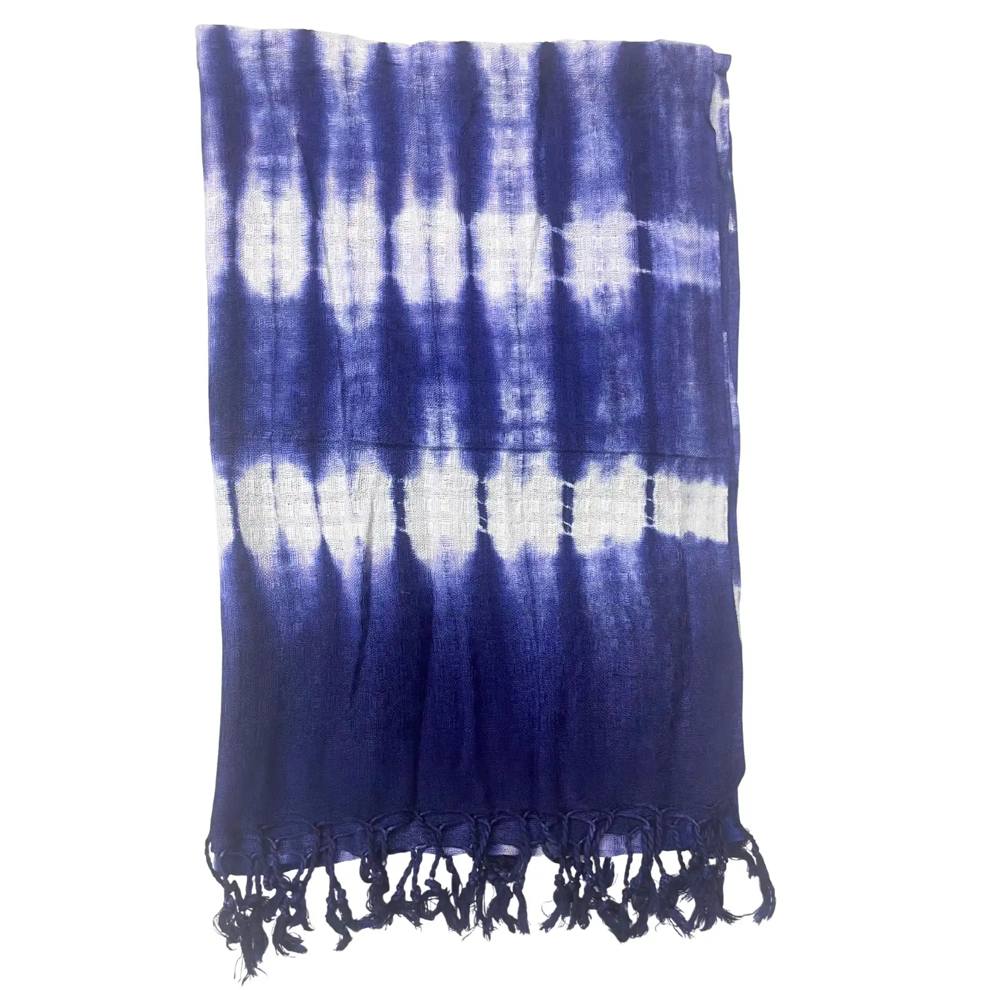 Boho Java Art Stole/Scarf – Indigo Stripes – 62x200cm | www.artisangoods.co.uk 2 Boho Java Art Stole/Scarf – Indigo Stripes – 62x200cm | www.artisangoods.co.uk 1