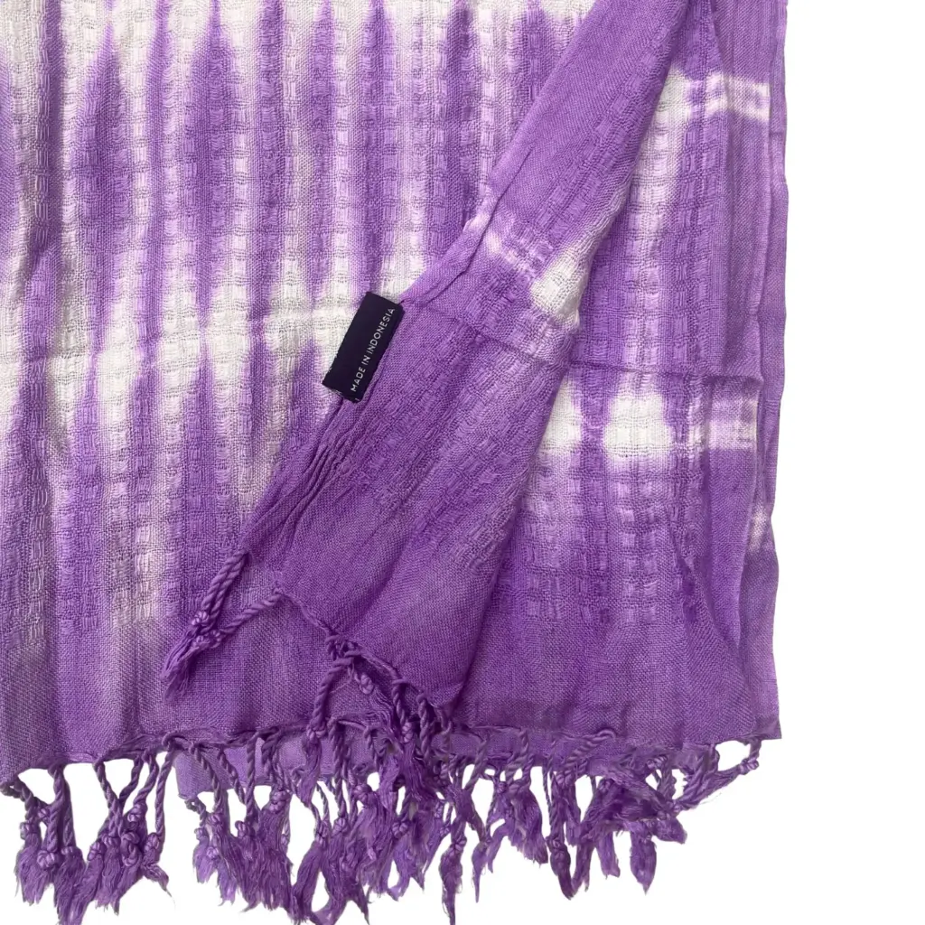 Boho Java Art Stole/Scarf – Lavender Stripes & Motiff – 62x200cm | www.artisangoods.co.uk 2 Boho Java Art Stole/Scarf – Lavender Stripes & Motiff – 62x200cm | www.artisangoods.co.uk 2
