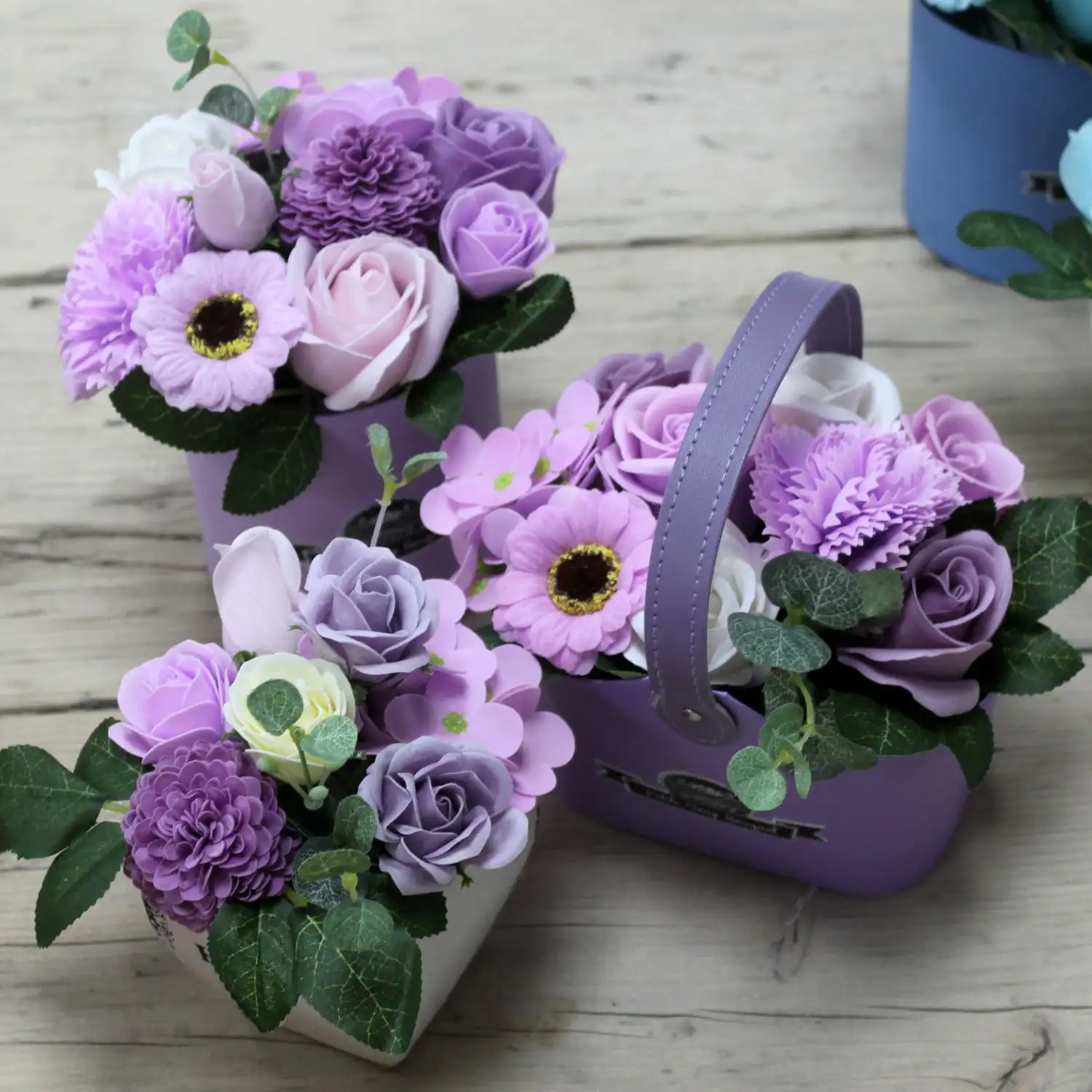 Bouquet Petite Basket – Soft Lavender | www.artisangoods.co.uk 3 Bouquet Petite Basket – Soft Lavender | www.artisangoods.co.uk 2