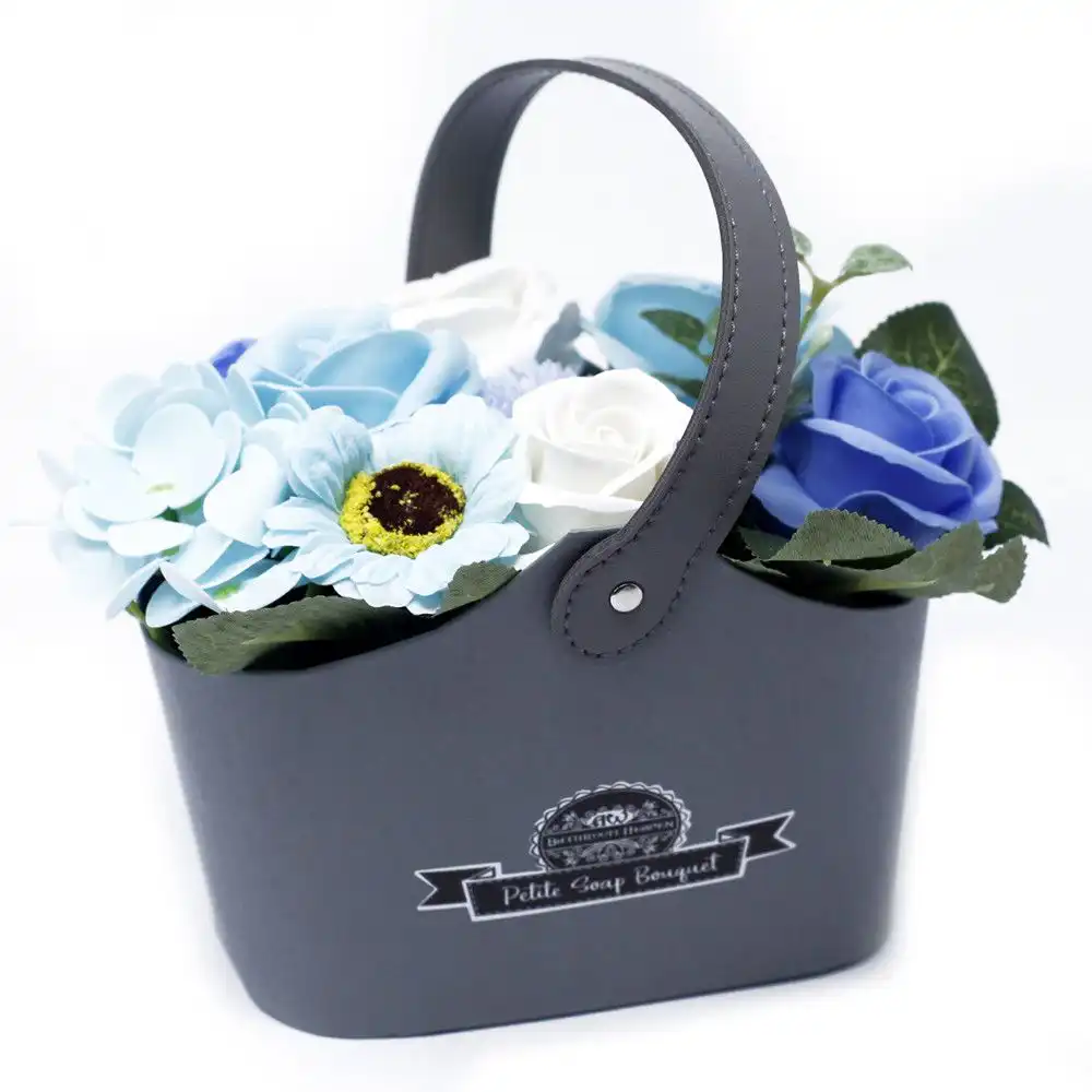 Bouquet Petite Basket – Soothing Blues | www.artisangoods.co.uk 2 Bouquet Petite Basket – Soothing Blues | www.artisangoods.co.uk 1