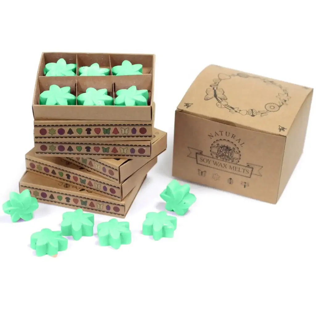 Box of 6  Wax Melts – Hidden Garden | www.artisangoods.co.uk
