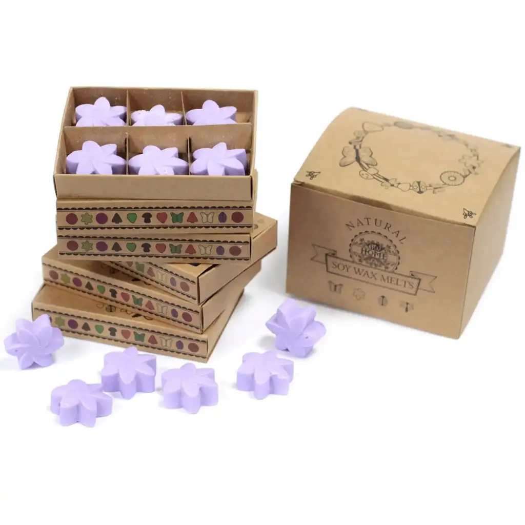 Box of 6  Wax Melts – Lavender Fields | www.artisangoods.co.uk
