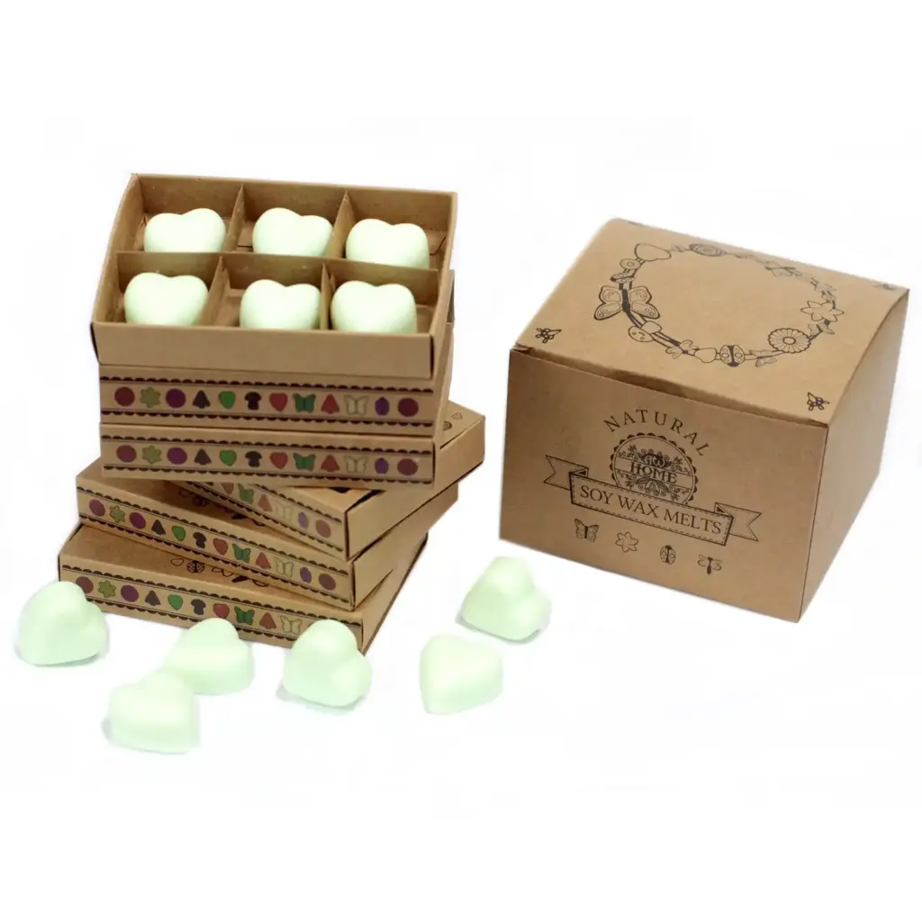 Box of 6  Wax Melts – Mint & Menthol | www.artisangoods.co.uk