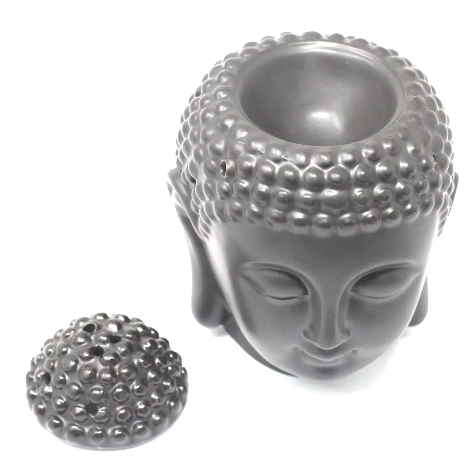 Buddah Head Oil Burner – Dark Brown | www.artisangoods.co.uk 4 Buddah Head Oil Burner – Dark Brown | www.artisangoods.co.uk 3