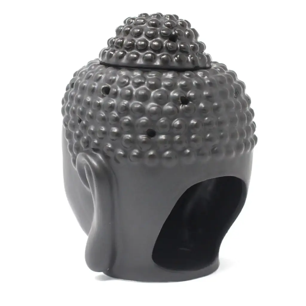 Buddah Head Oil Burner – Dark Brown | www.artisangoods.co.uk 4