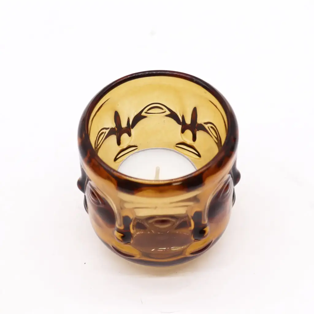 Buddha Faces Candle Jar – Antique Amber | www.artisangoods.co.uk 2 Buddha Faces Candle Jar – Antique Amber | www.artisangoods.co.uk 2
