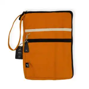 Canvas Travel Laptop Pouch – Orange | www.artisangoods.co.uk Canvas Travel Laptop Pouch – Orange | www.artisangoods.co.uk 1