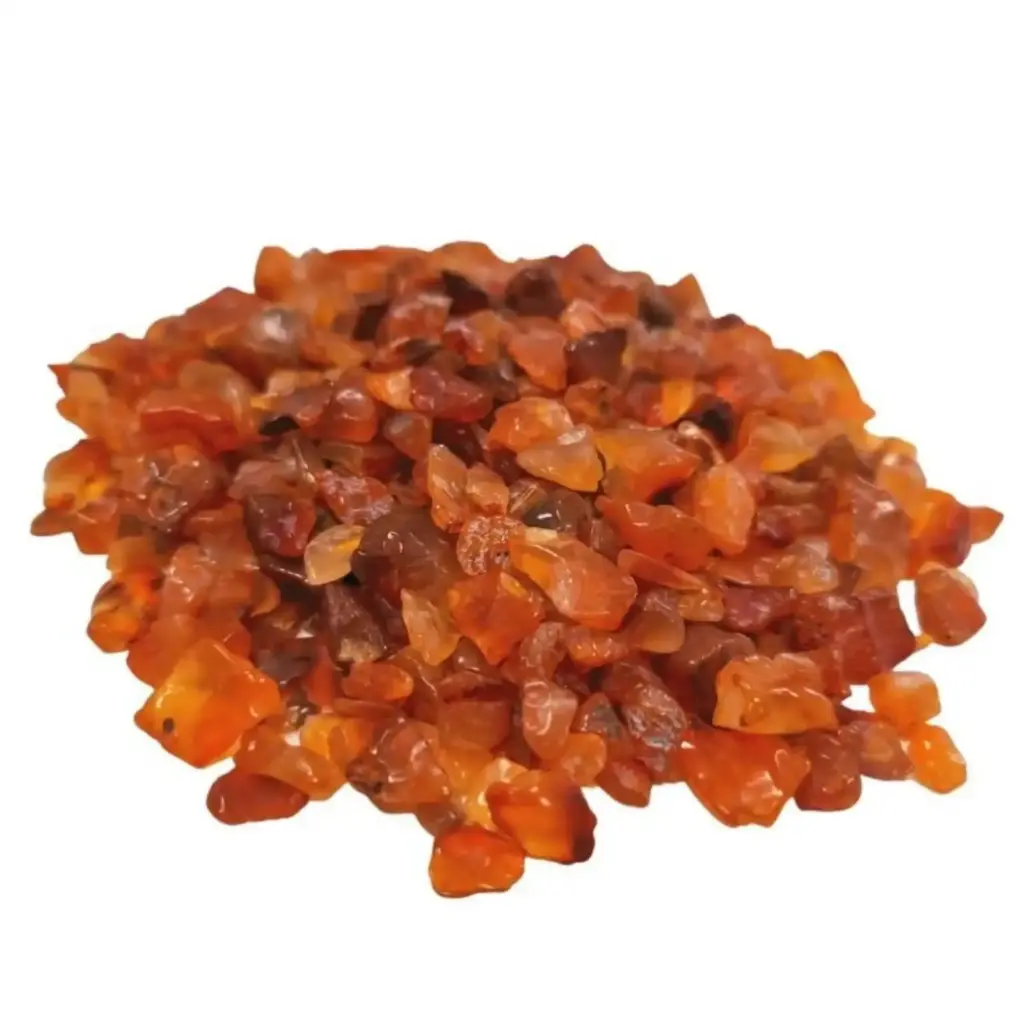 Carnelian Gemstone Chips Bulk – 1KG | www.artisangoods.co.uk