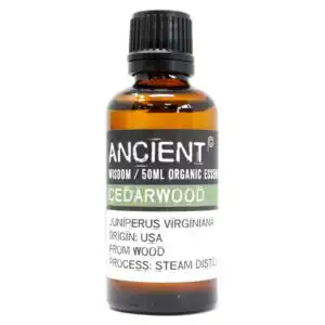 Cedarwood Organic Essential Oil 50ml | www.artisangoods.co.uk Cedarwood Organic Essential Oil 50ml | www.artisangoods.co.uk
