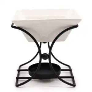 Ceramic & Metal Square Stand | www.artisangoods.co.uk 1