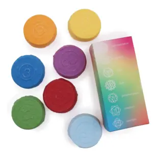 Chakra Bath Fizz – Large Box – Chakra Harmony & Inner Glow | www.artisangoods.co.uk 2