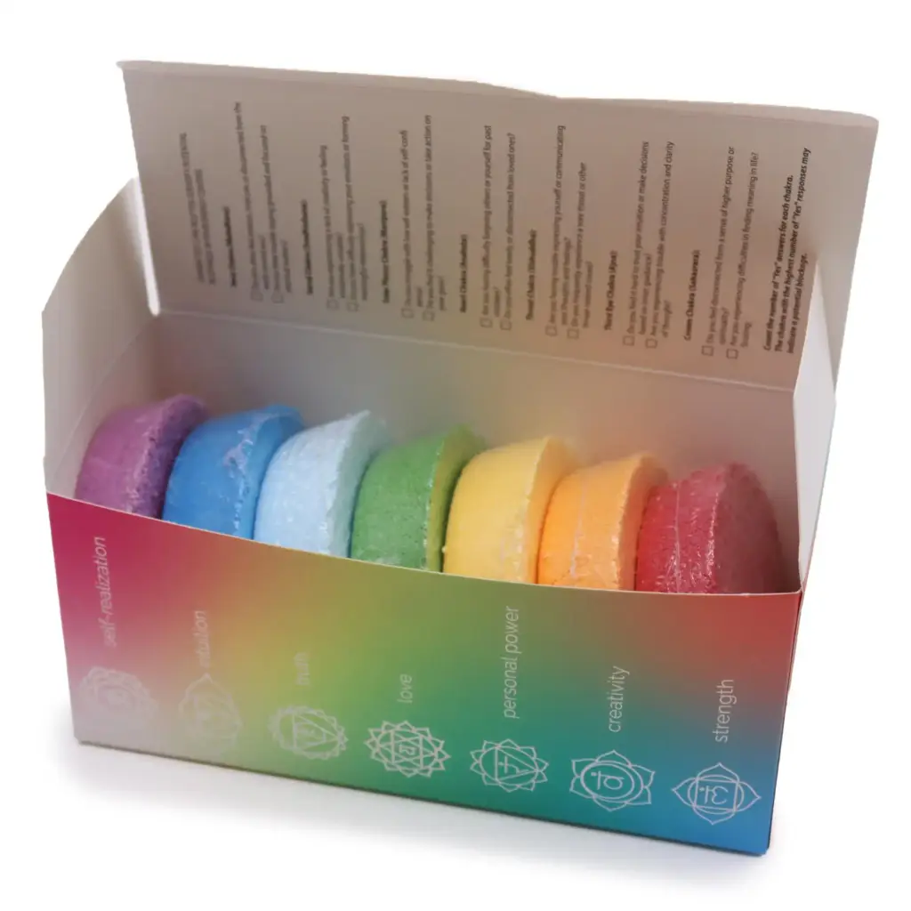 Chakra Bath Fizz – Large Box – Chakra Harmony & Inner Glow | www.artisangoods.co.uk 3 Chakra Bath Fizz – Large Box – Chakra Harmony & Inner Glow | www.artisangoods.co.uk 3