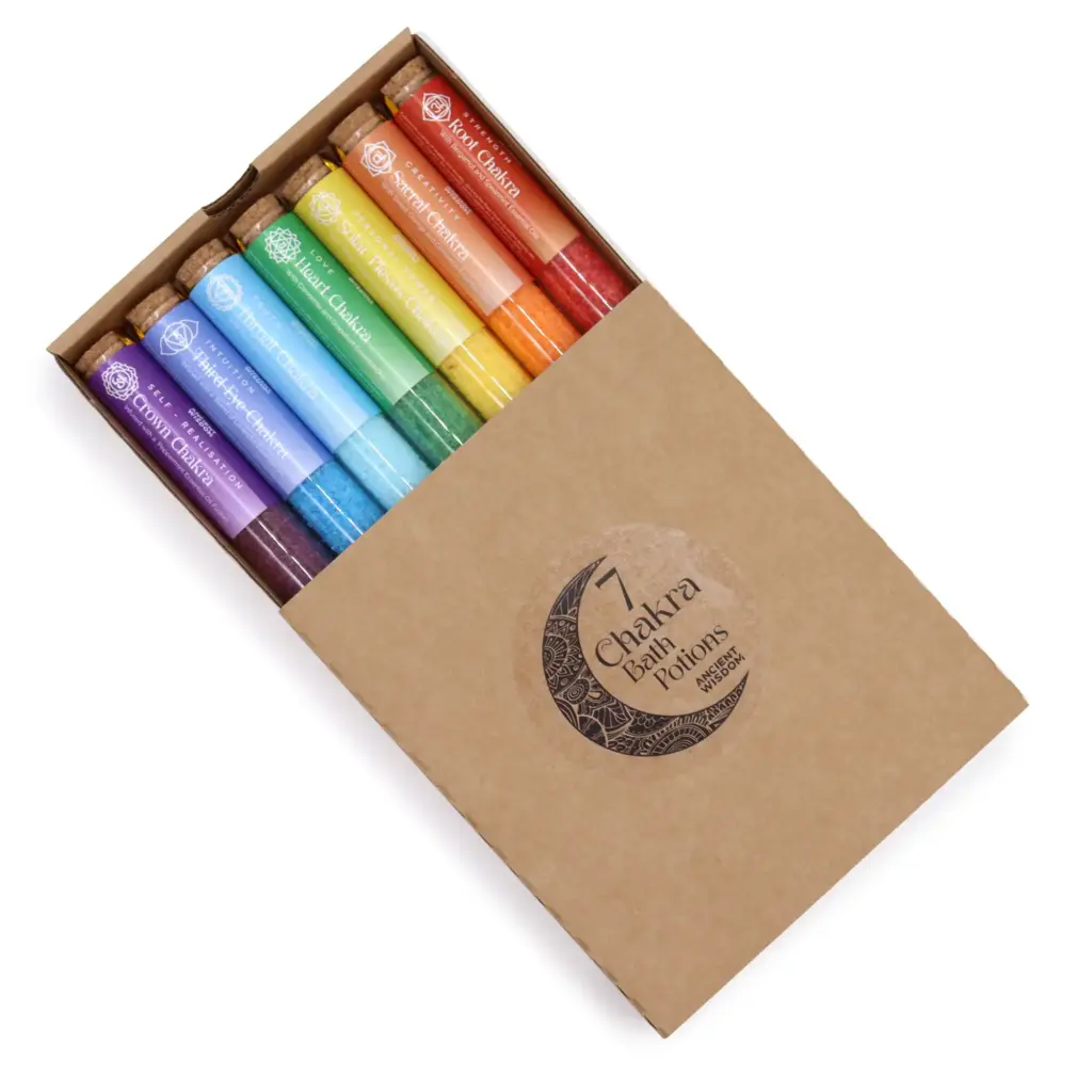 Chakra Bath Salt – Gift Pack of 7 | www.artisangoods.co.uk 3
