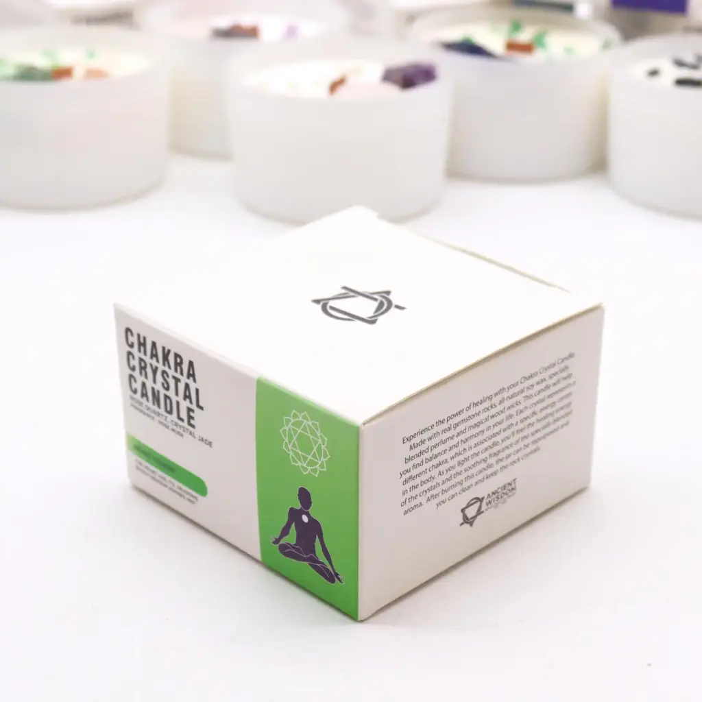 Chakra Crystal Candles – Heart Chakra | www.artisangoods.co.uk 3 Chakra Crystal Candles – Heart Chakra | www.artisangoods.co.uk 3