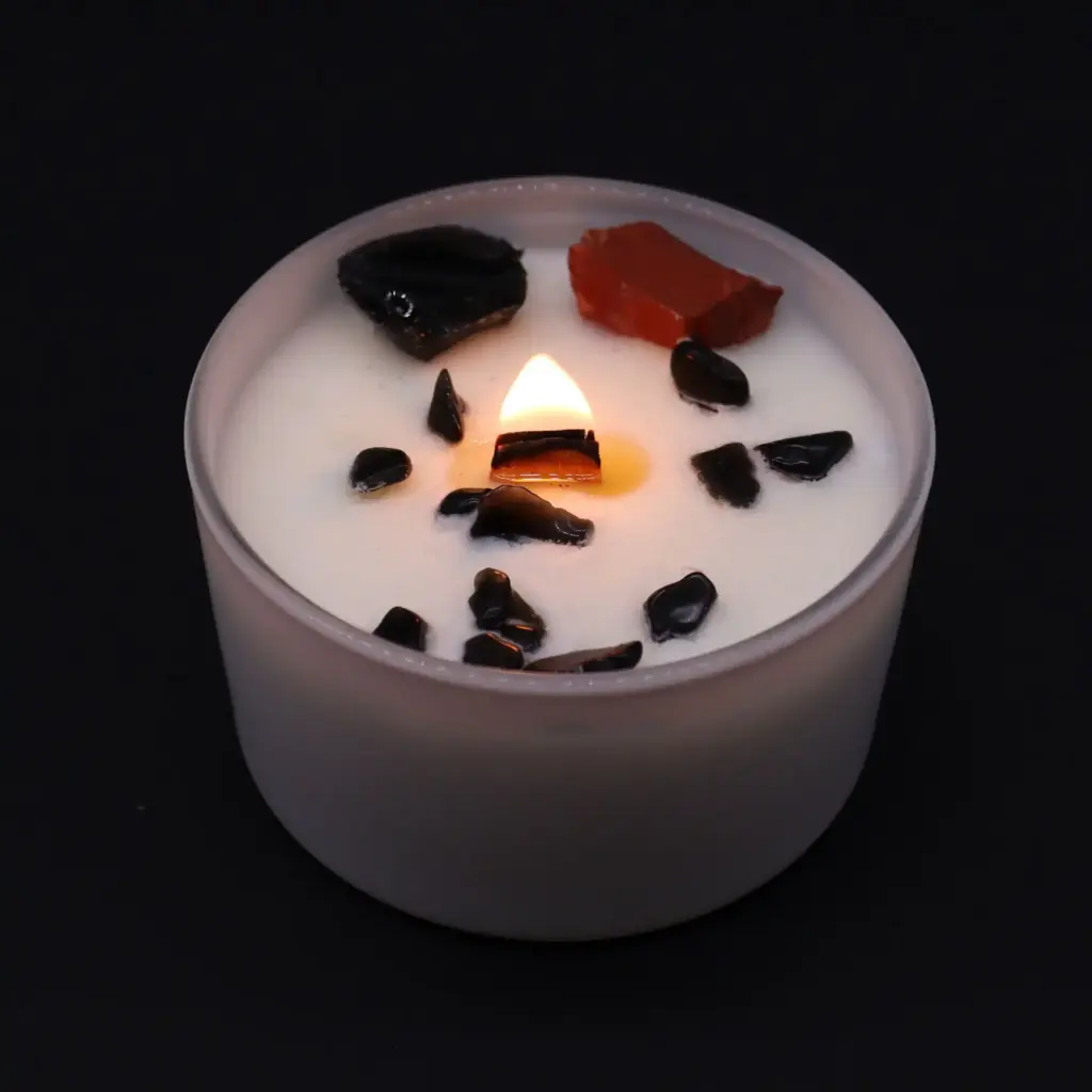 Chakra Crystal Candles – Root Chakra | www.artisangoods.co.uk 5 Chakra Crystal Candles – Root Chakra | www.artisangoods.co.uk 5