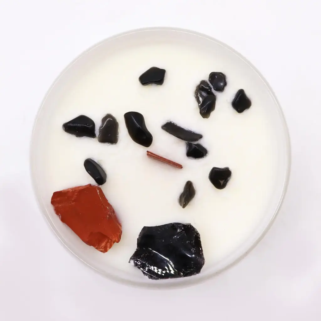 Chakra Crystal Candles – Root Chakra | www.artisangoods.co.uk 2 Chakra Crystal Candles – Root Chakra | www.artisangoods.co.uk 2