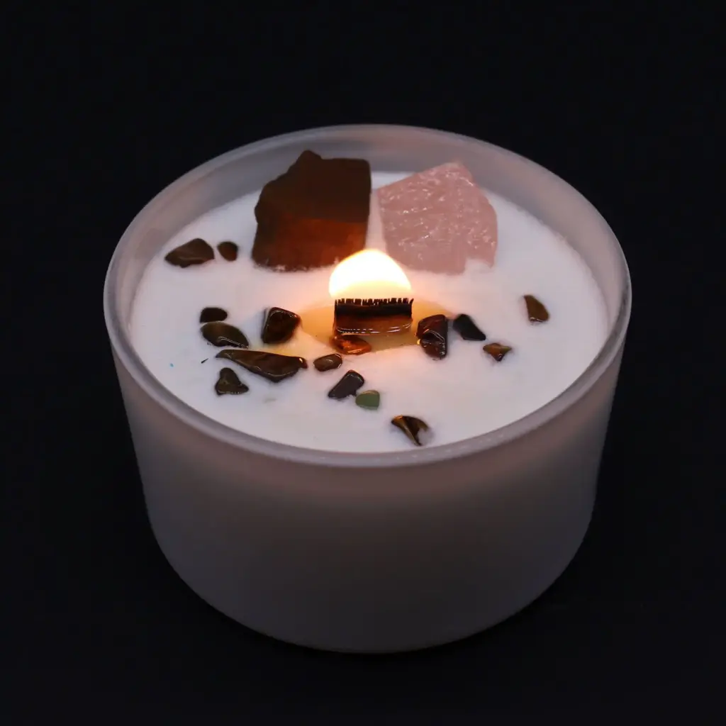 Chakra Crystal Candles – Sacred Chakra | www.artisangoods.co.uk 5 Chakra Crystal Candles – Sacred Chakra | www.artisangoods.co.uk 5