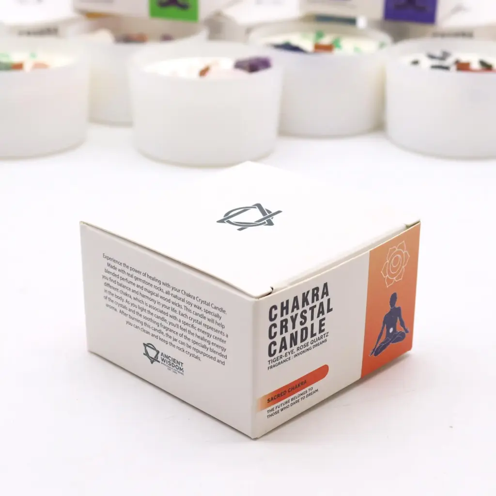 Chakra Crystal Candles – Sacred Chakra | www.artisangoods.co.uk 3 Chakra Crystal Candles – Sacred Chakra | www.artisangoods.co.uk 3