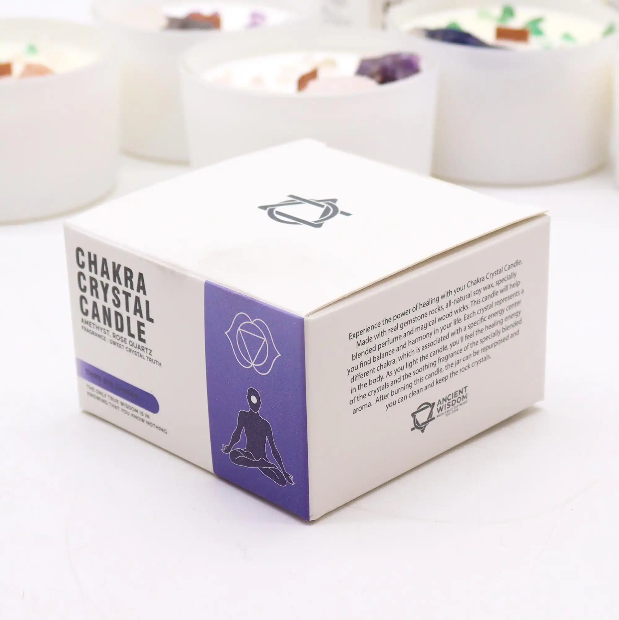 Chakra Crystal Candles – Third Eye Chakra | www.artisangoods.co.uk 4 Chakra Crystal Candles – Third Eye Chakra | www.artisangoods.co.uk 3