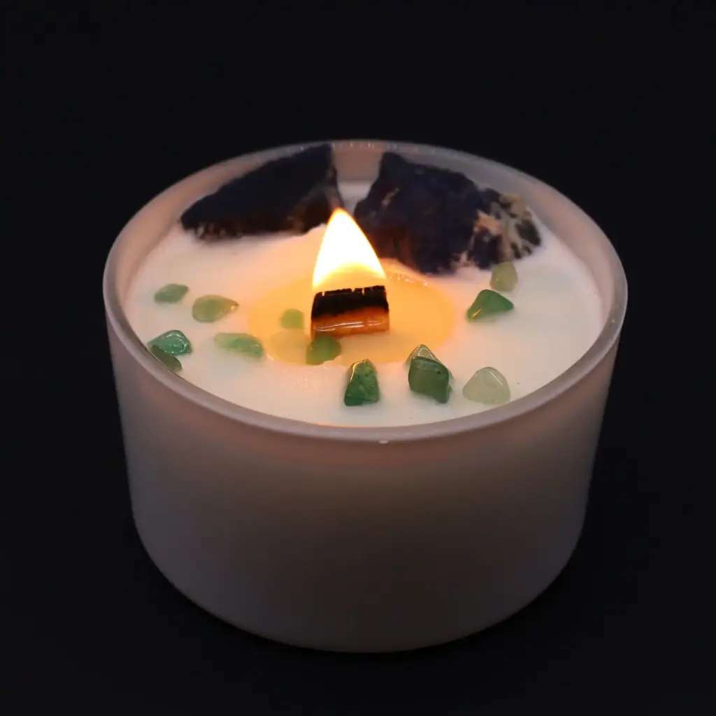 Chakra Crystal Candles – Throat Chakra | www.artisangoods.co.uk 5 Chakra Crystal Candles – Throat Chakra | www.artisangoods.co.uk 5