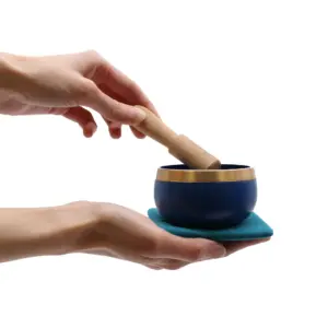 Chakra Pyramid Singing Bowl Gift Set | www.artisangoods.co.uk 6