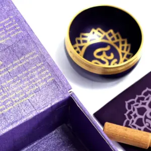 Chakra Singing Bowl – Crown | www.artisangoods.co.uk 3