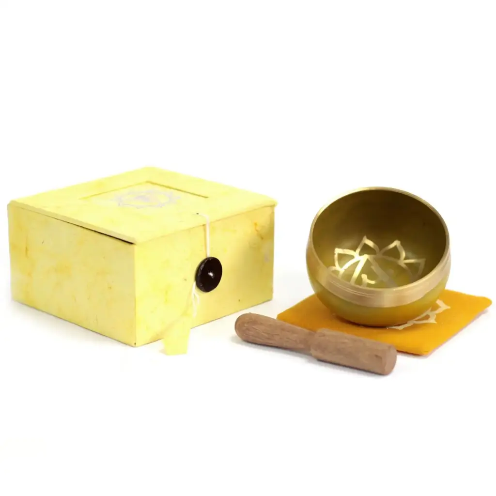 Chakra Singing Bowl – Solar Plexus | www.artisangoods.co.uk